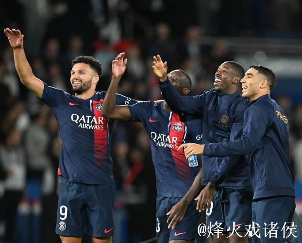 法甲-阿什拉夫双响 巴黎3-2里昂获各赛事八连胜 法甲-阿什拉夫双响 巴黎3-2里昂获各赛事八连胜